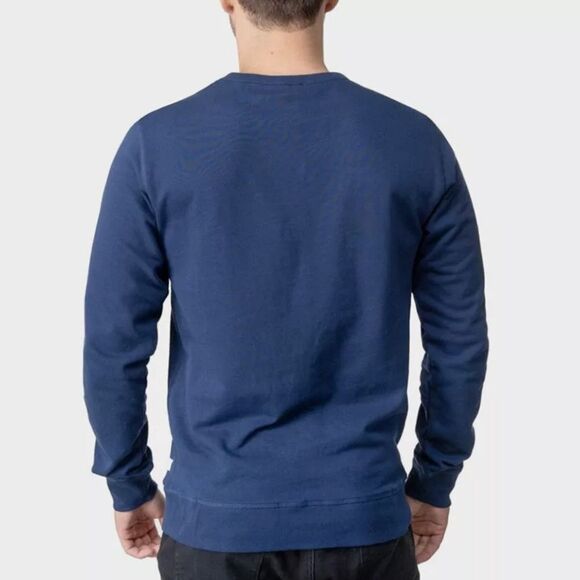 Diesel Umlt-Willy Mens Size M Pullover Jumper Casual Crewneck Blue Sweatshir - Picture 2 of 12